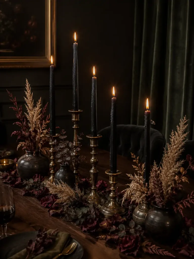 Candlelight Centerpiece Styling