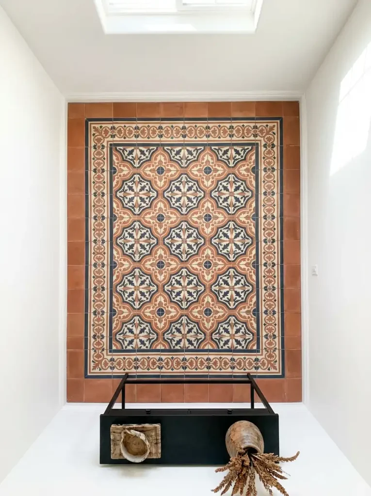 mini mudroom entryway