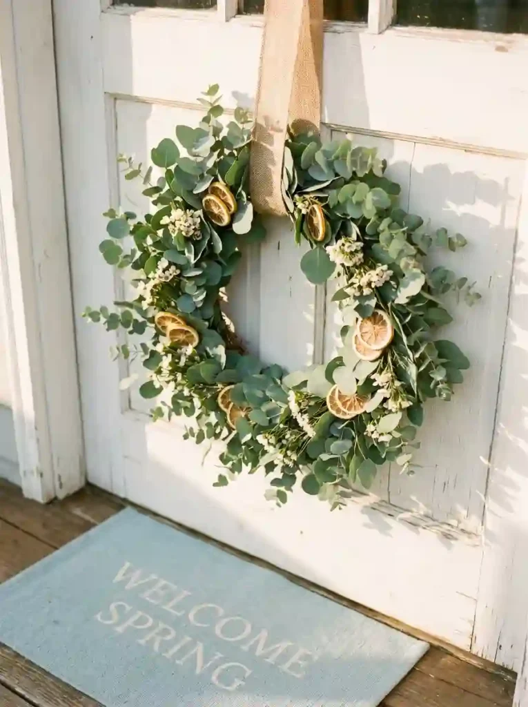 diy spring wreaths transform front porch
