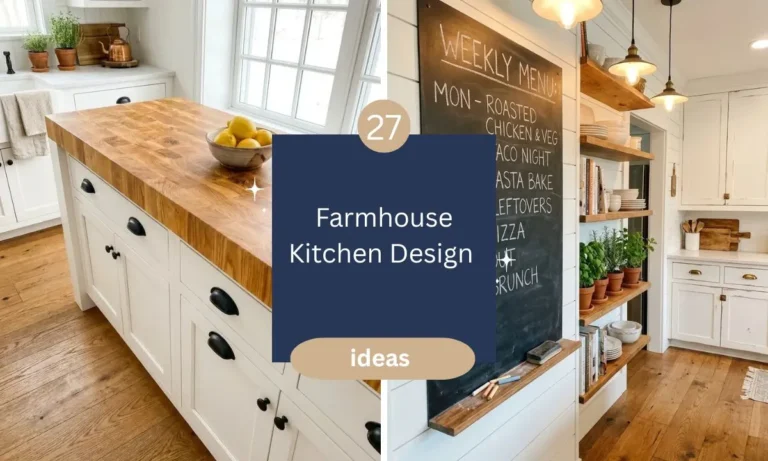Inspiring Farmhouse Kitchen Design Ideas