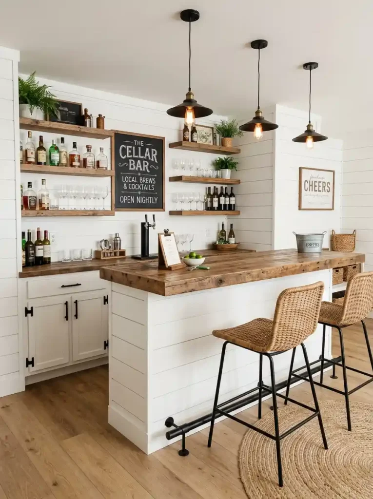 brilliant basement bar ideas