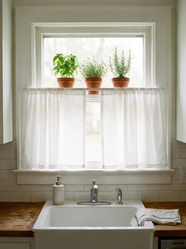 Farmhouse Kitchen Curtains