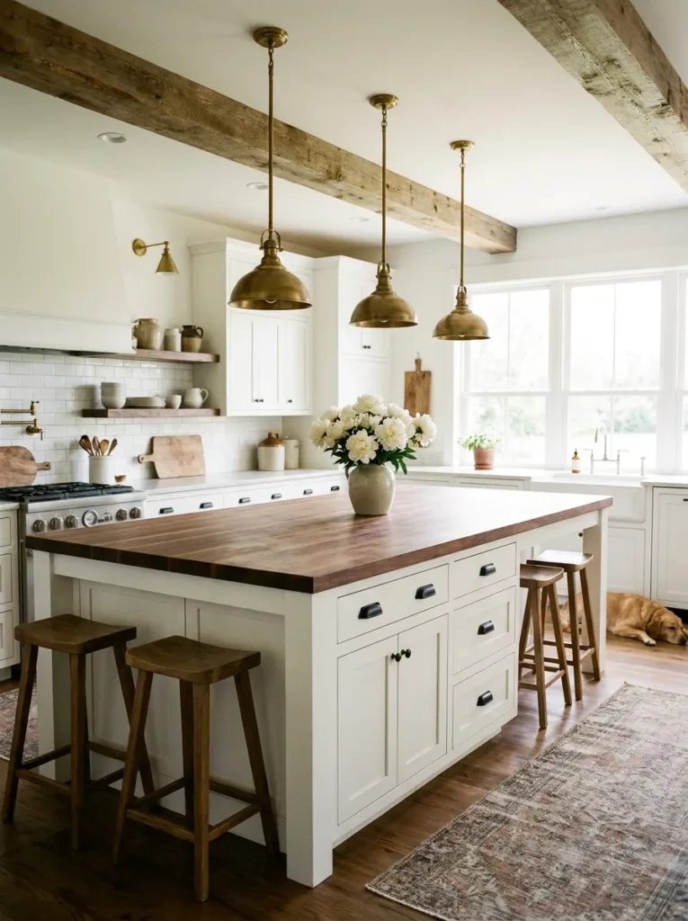 Farmhouse Kitchen Island