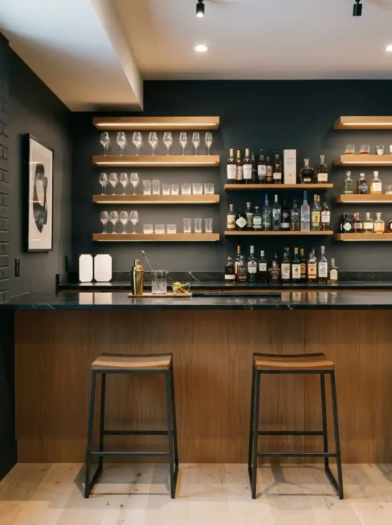 brilliant basement bar ideas