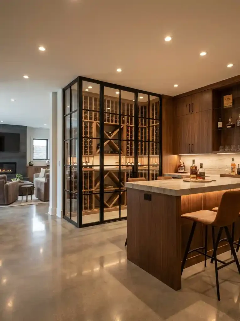 brilliant basement bar ideas