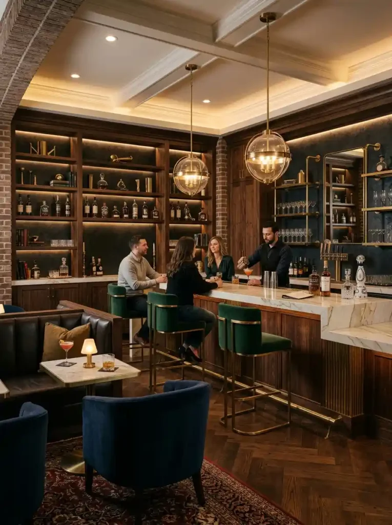 brilliant basement bar ideas