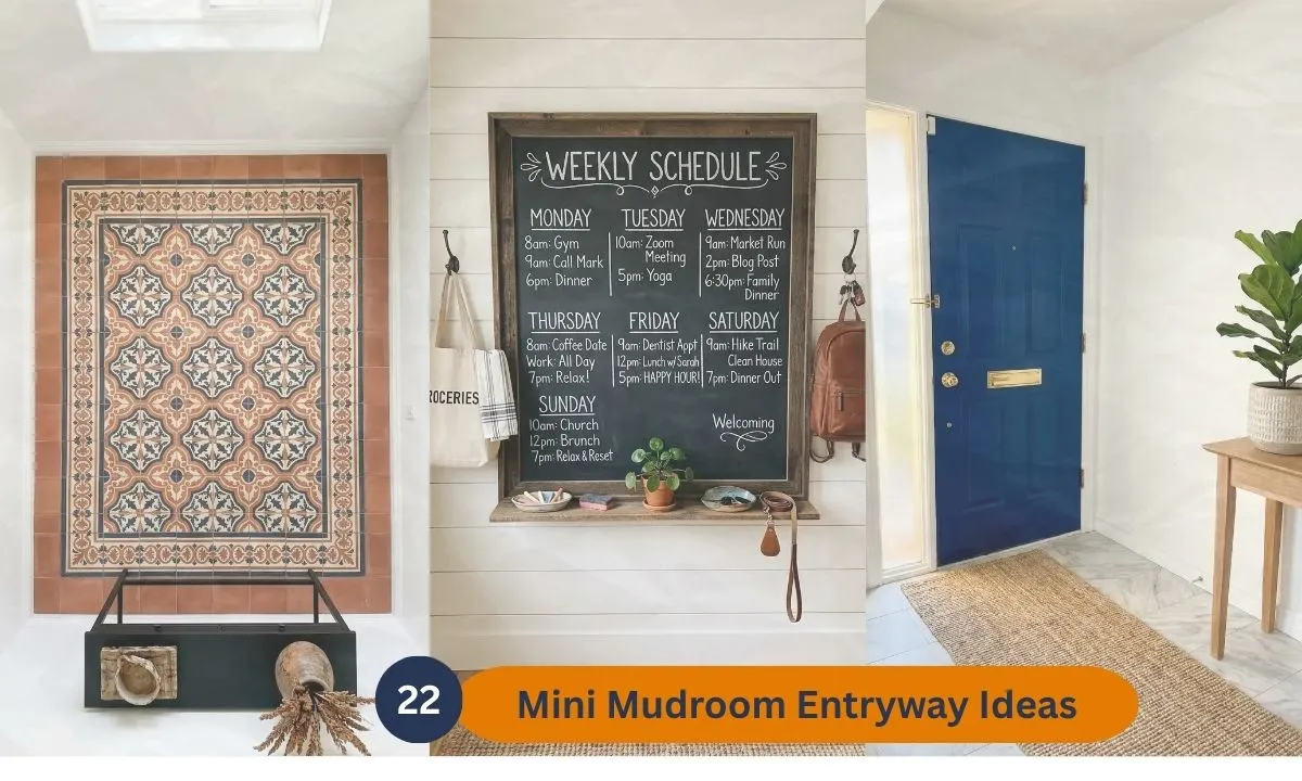 Mini Mudroom Entryway Ideas