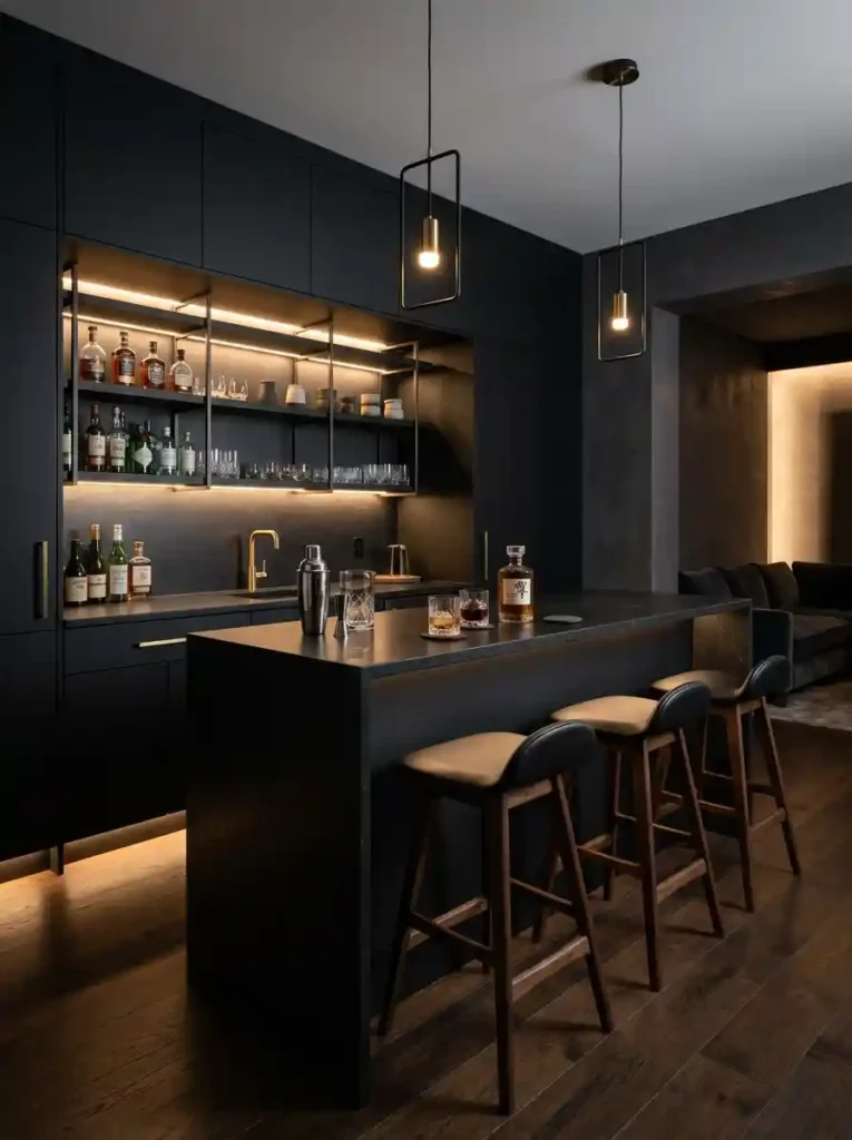 brilliant basement bar ideas