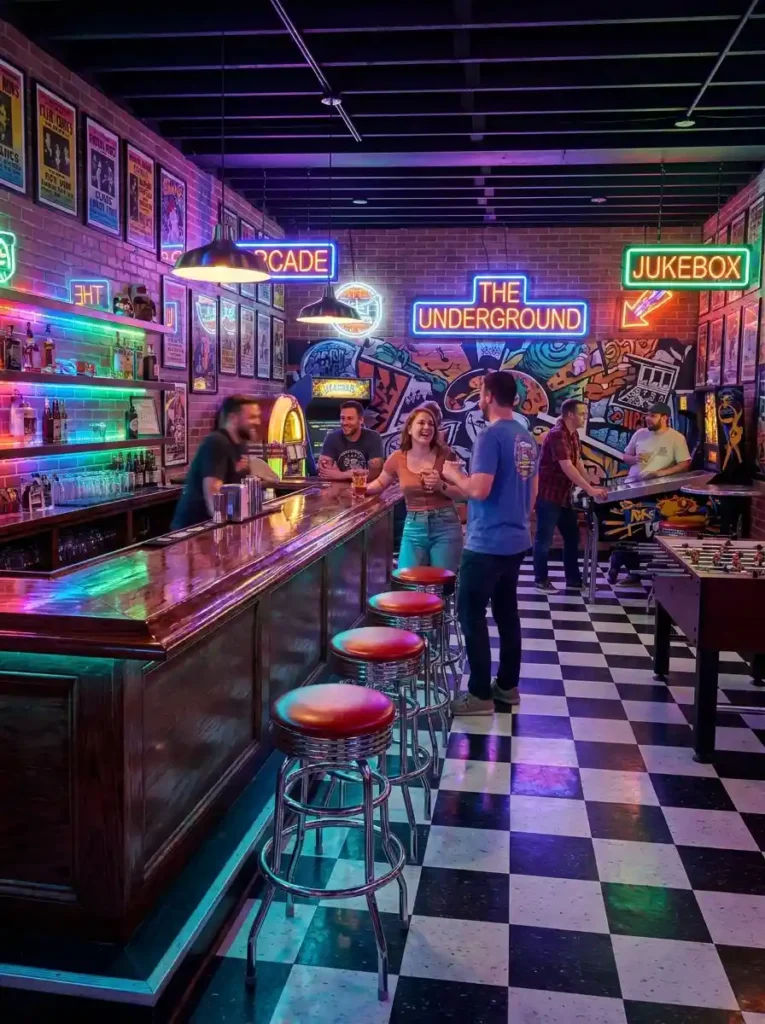 brilliant basement bar ideas