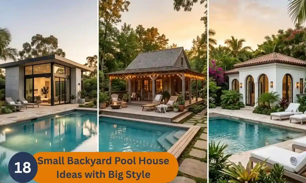 Backyard Pool House