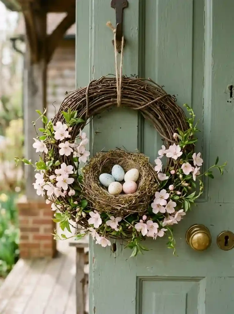 diy spring wreaths transform front porch
