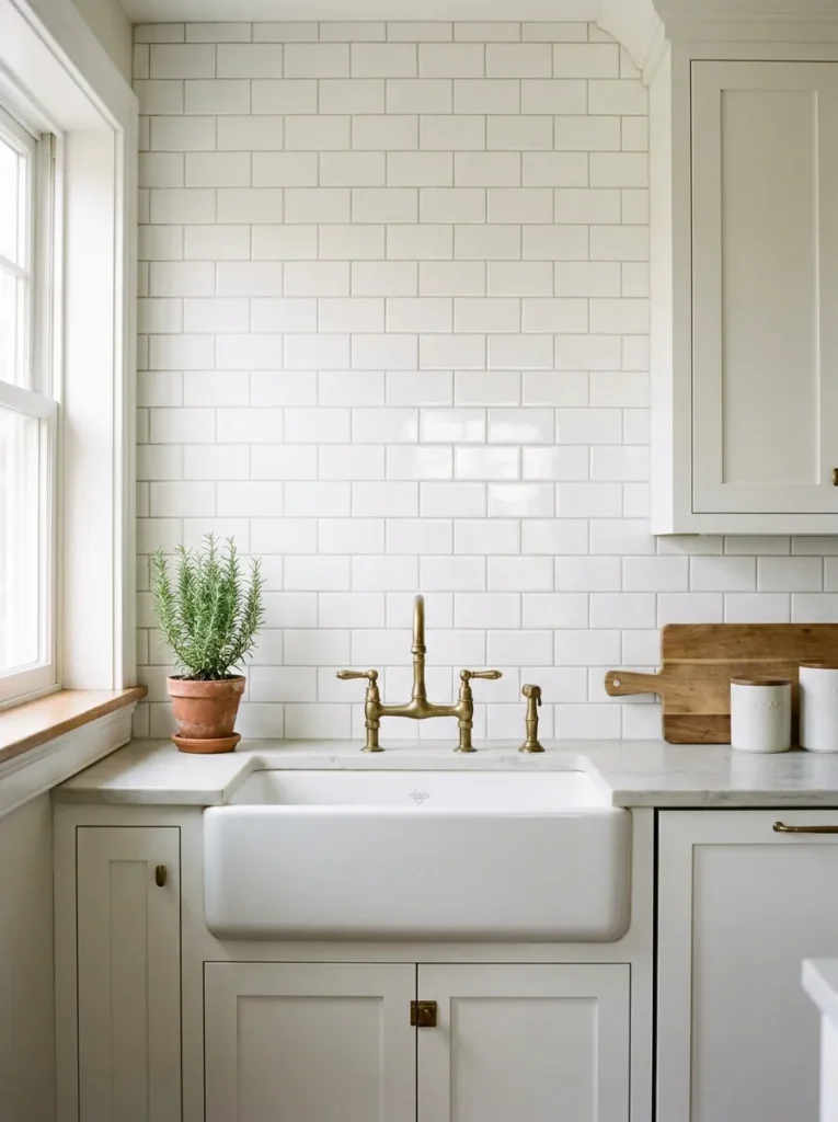 Subway Tile Backsplash