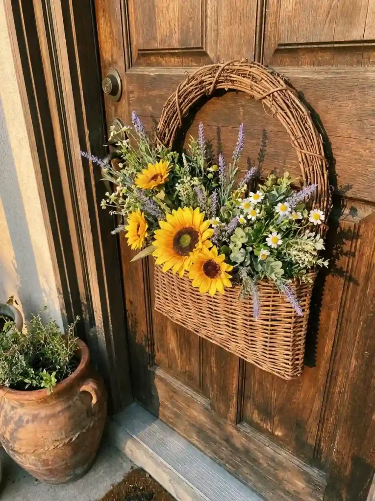 diy spring wreaths transform front porch