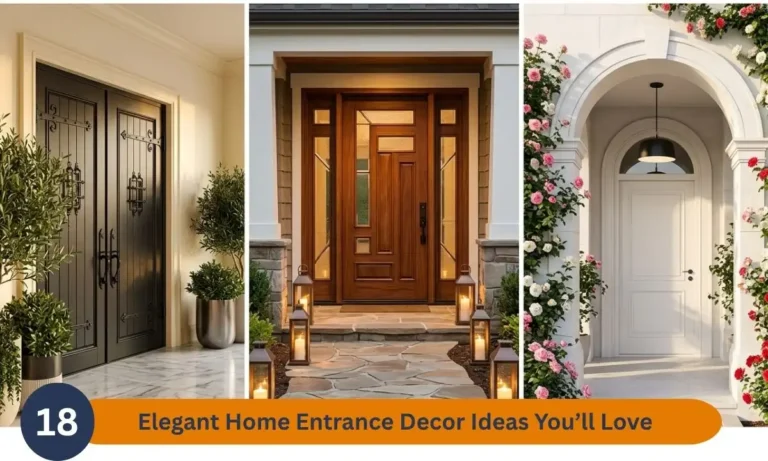 18 Elegant Home Entrance Decor Ideas You’ll Love