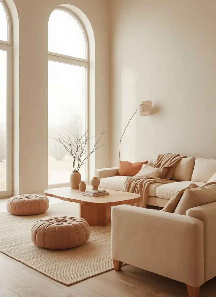 Arched Window Floor Seating