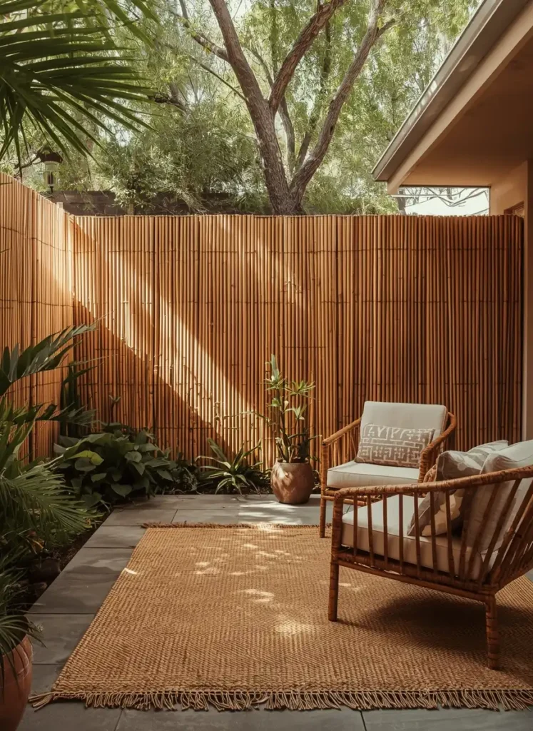 exterior wall design ideas privacy