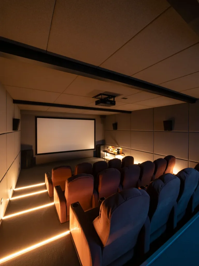 Basement Home Cinema Room