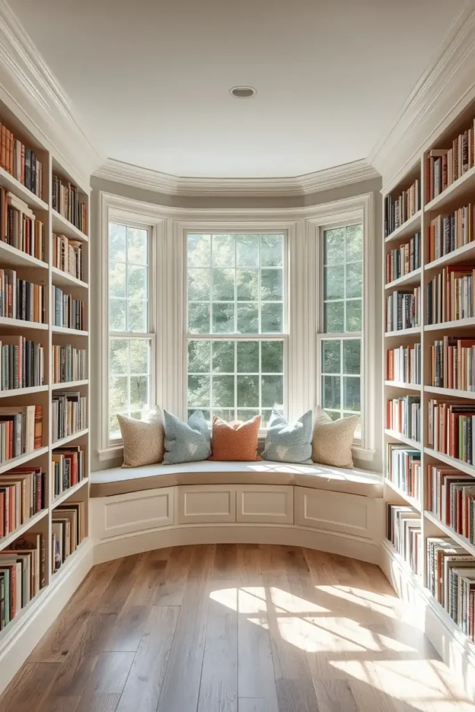 home library reading nook ideas