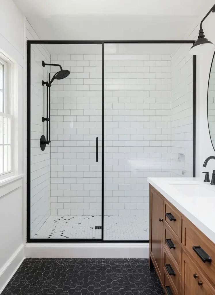 black bathroom ideas
