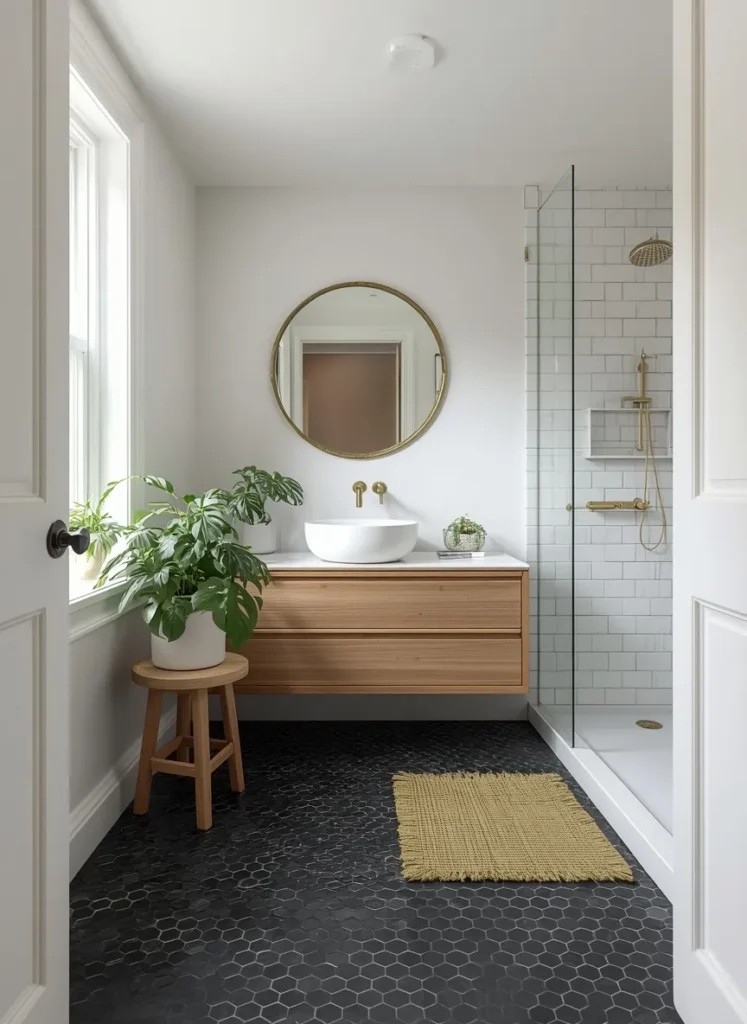 black bathroom ideas