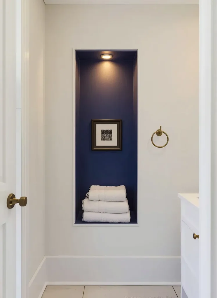 Blue Accent Nook