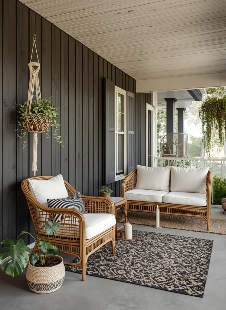 Boho Porch Refresh