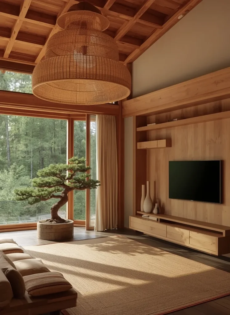 Bonsai Forest View TV Nook