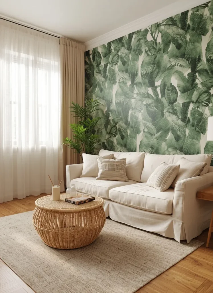 living room wallpaper