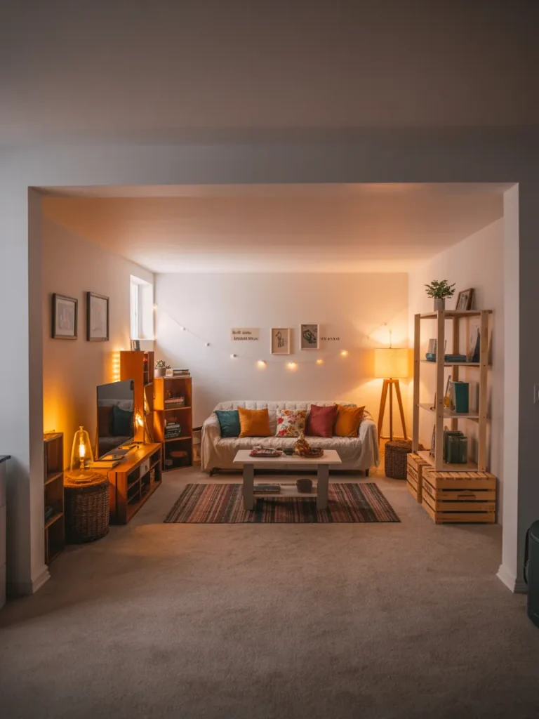 Budget-Friendly Basement DIY Makeover