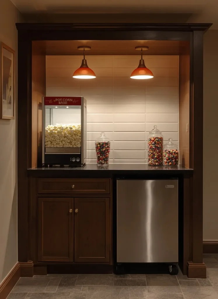 Built-In Snack Bar