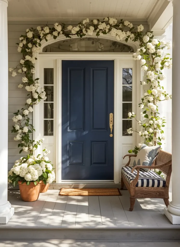 Classic Blue Door Porch