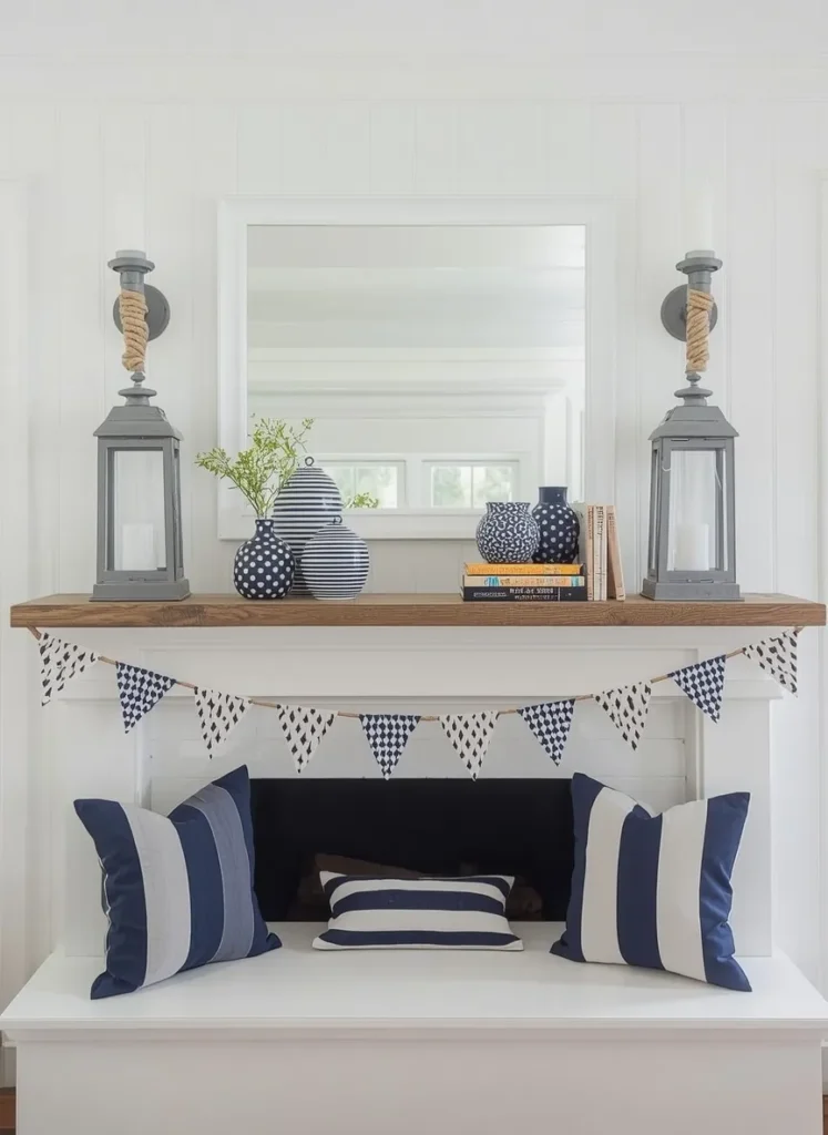 Classic Nautical Stripes Decor
