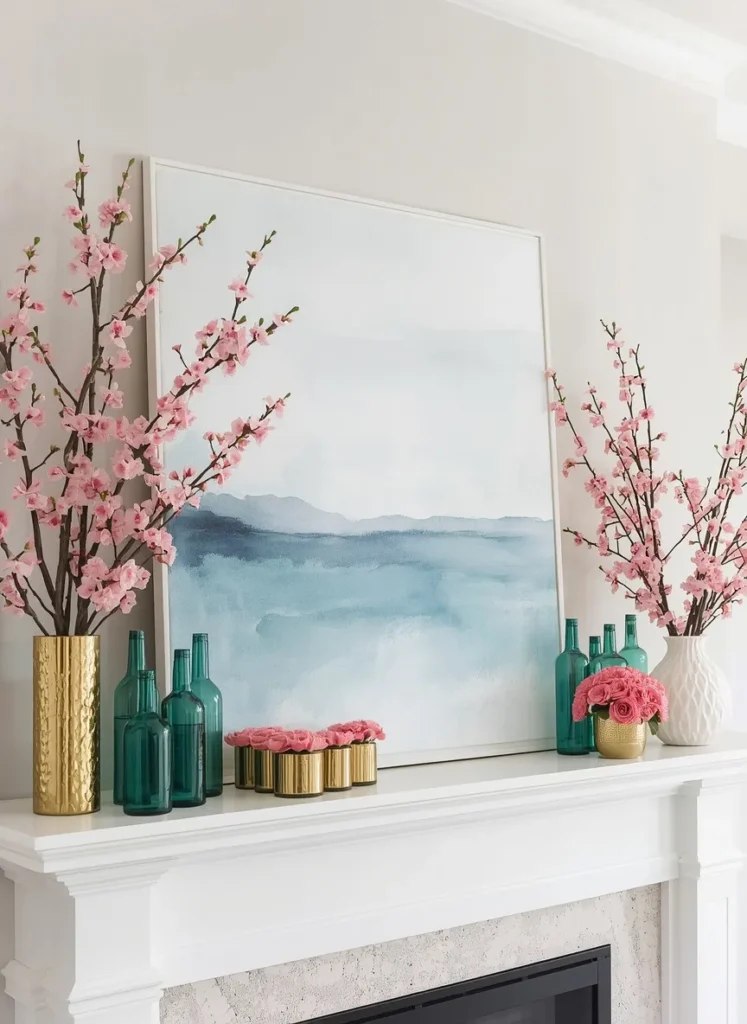Coastal Cherry Blossom Accents