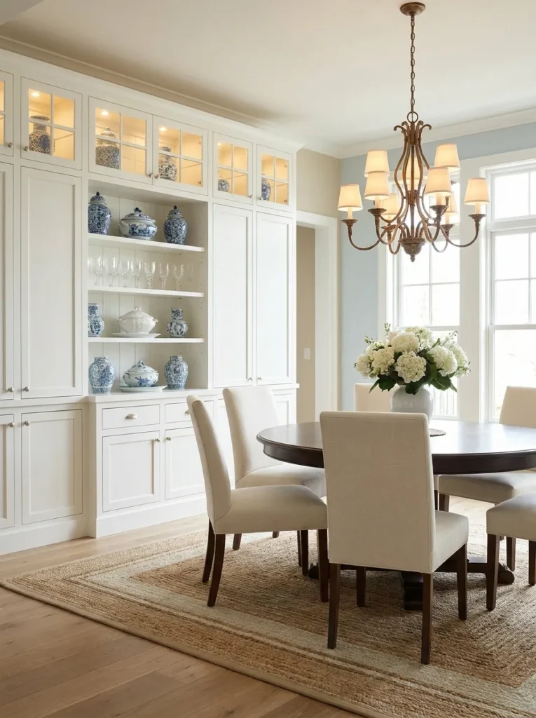 Coastal Built-In Display Wall