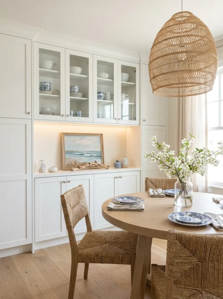 Coastal White Dining Alcove