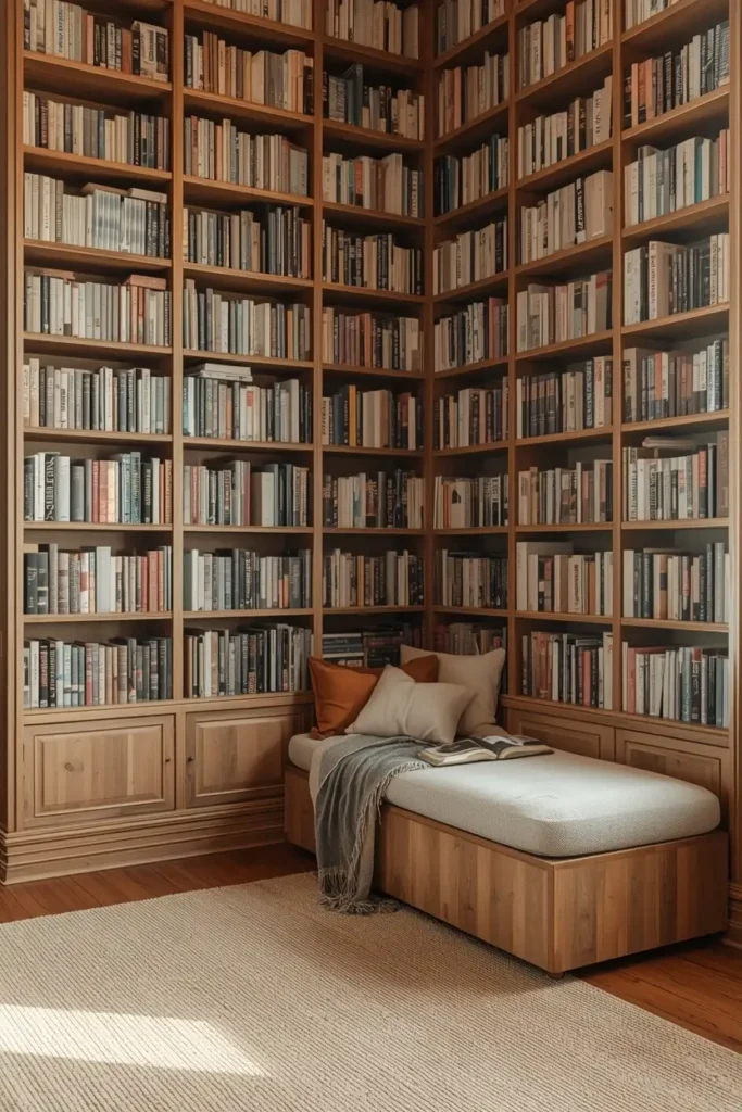 home library reading nook ideas