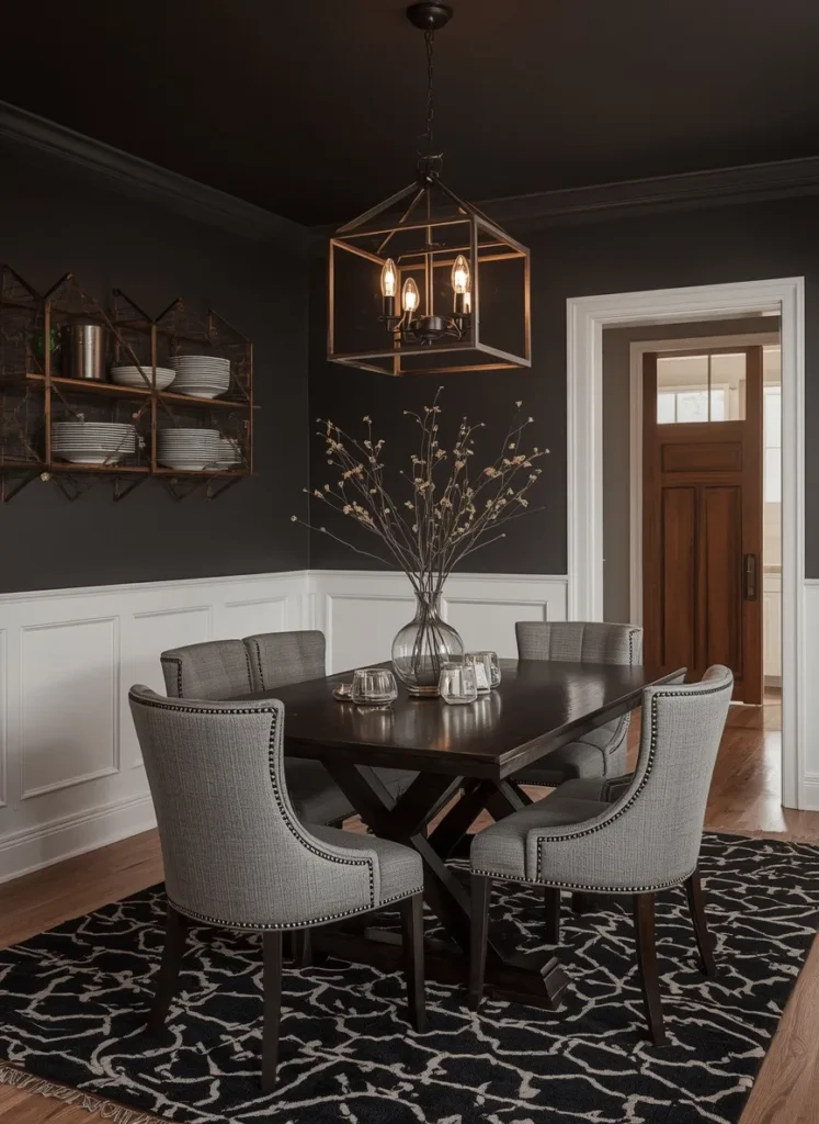 Dark Moody Dining Drama
