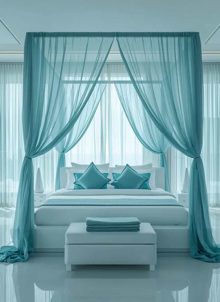 Dreamy Blue Summer Bedding
