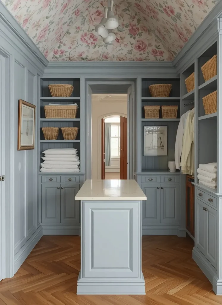 custom walk in closet designs