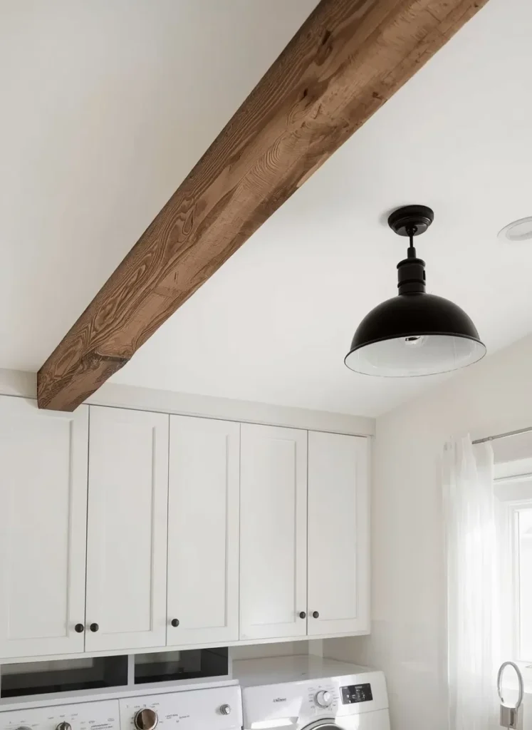 Exposed Wood Beam