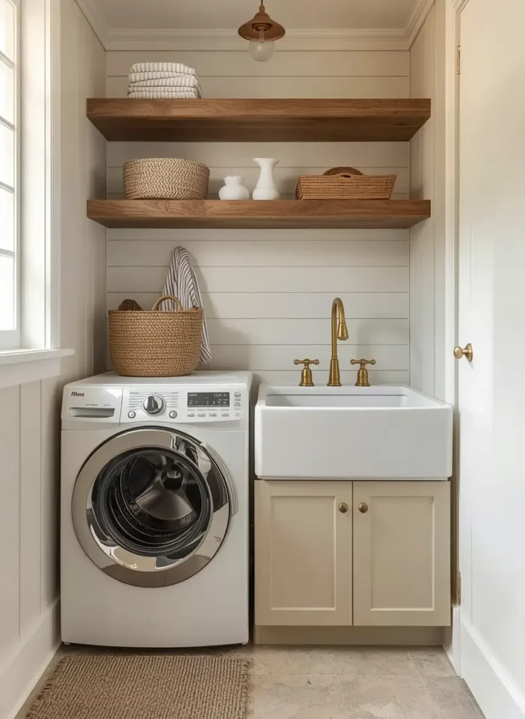 mudroom laundry room combo ideas