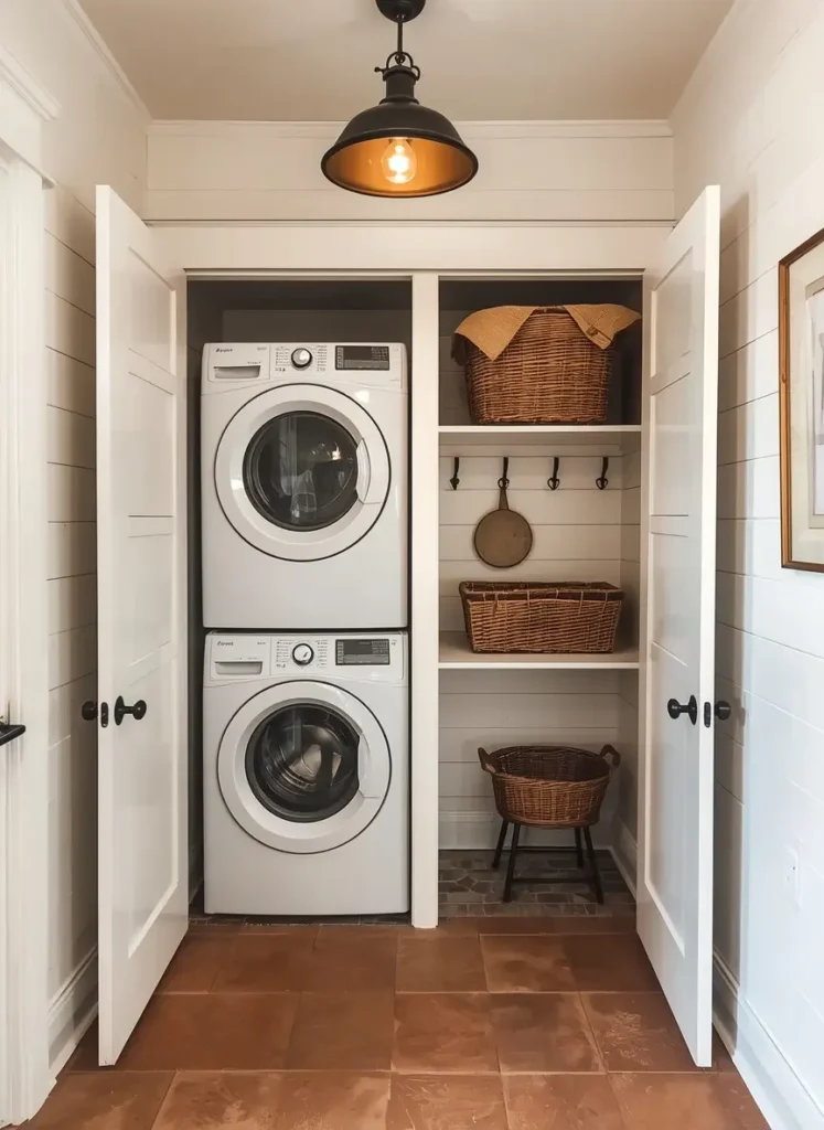 mudroom laundry room combo ideas