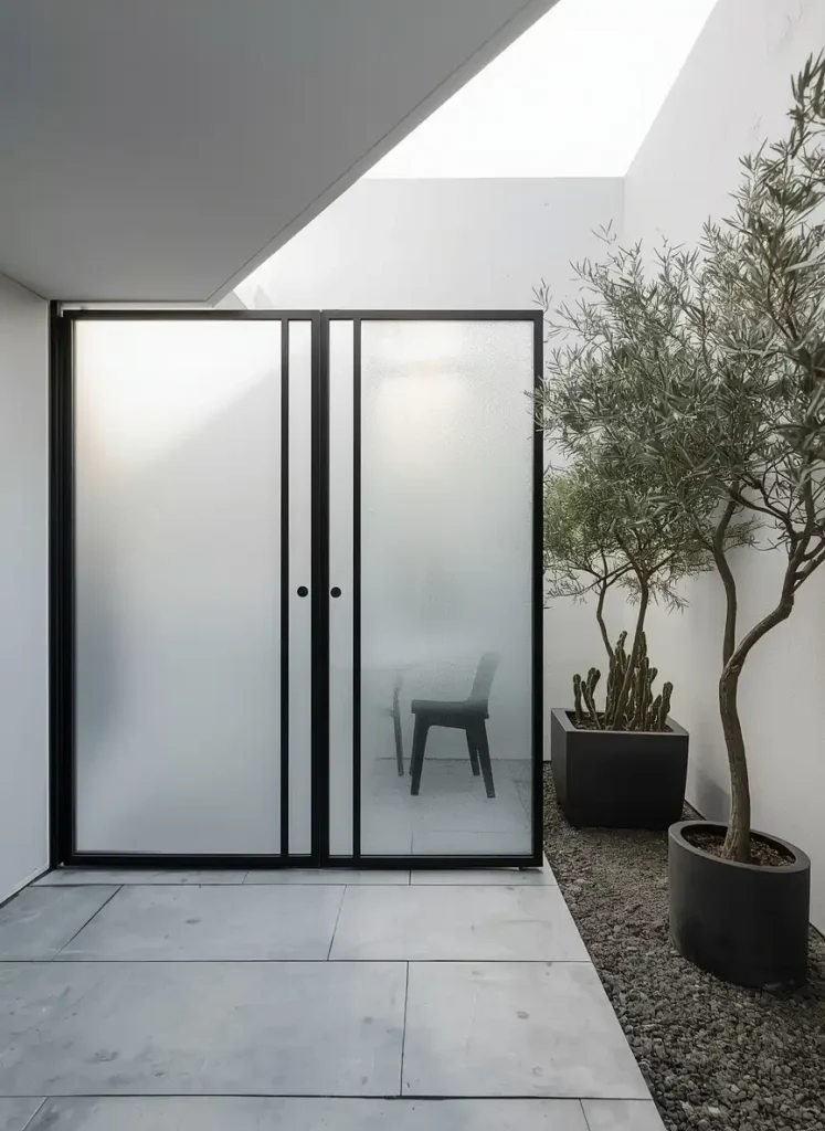 exterior wall design ideas privacy