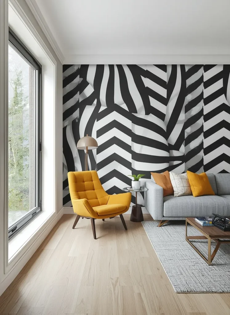 living room wallpaper