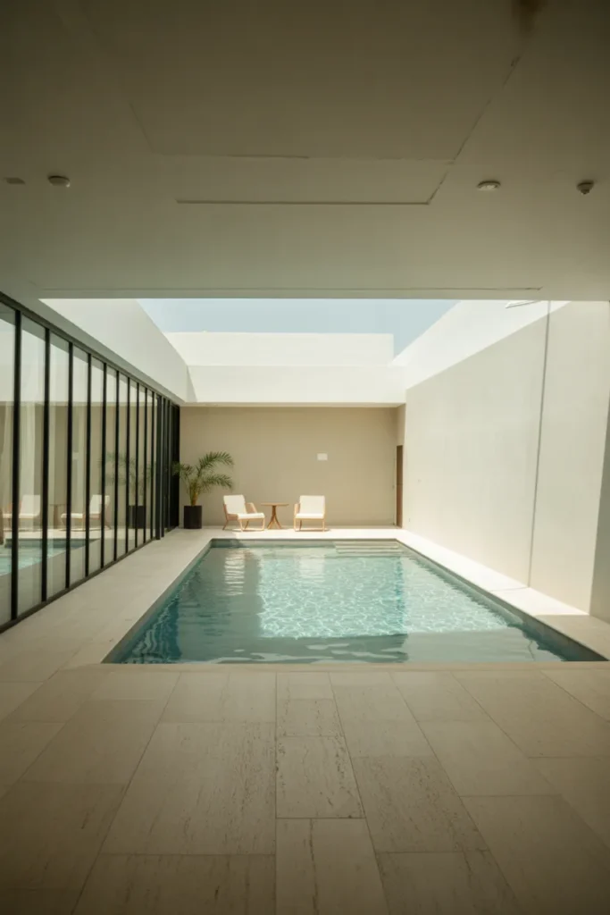 modern indoor pool designs