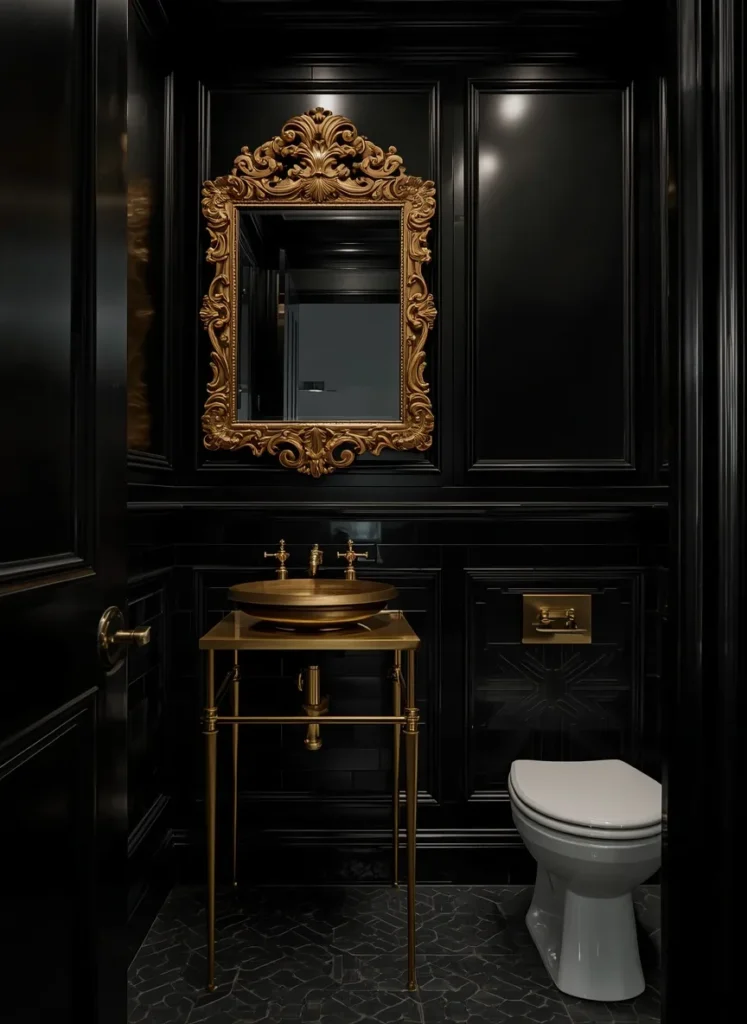 Gothic Black and Gold