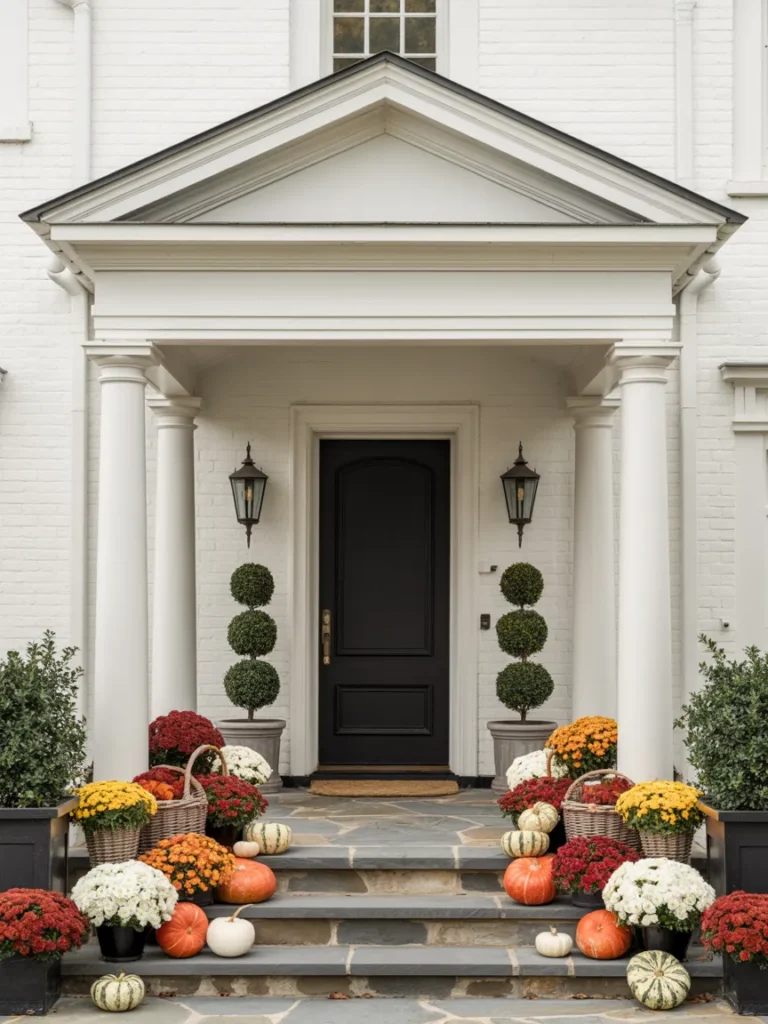Grand Portico Fall Display