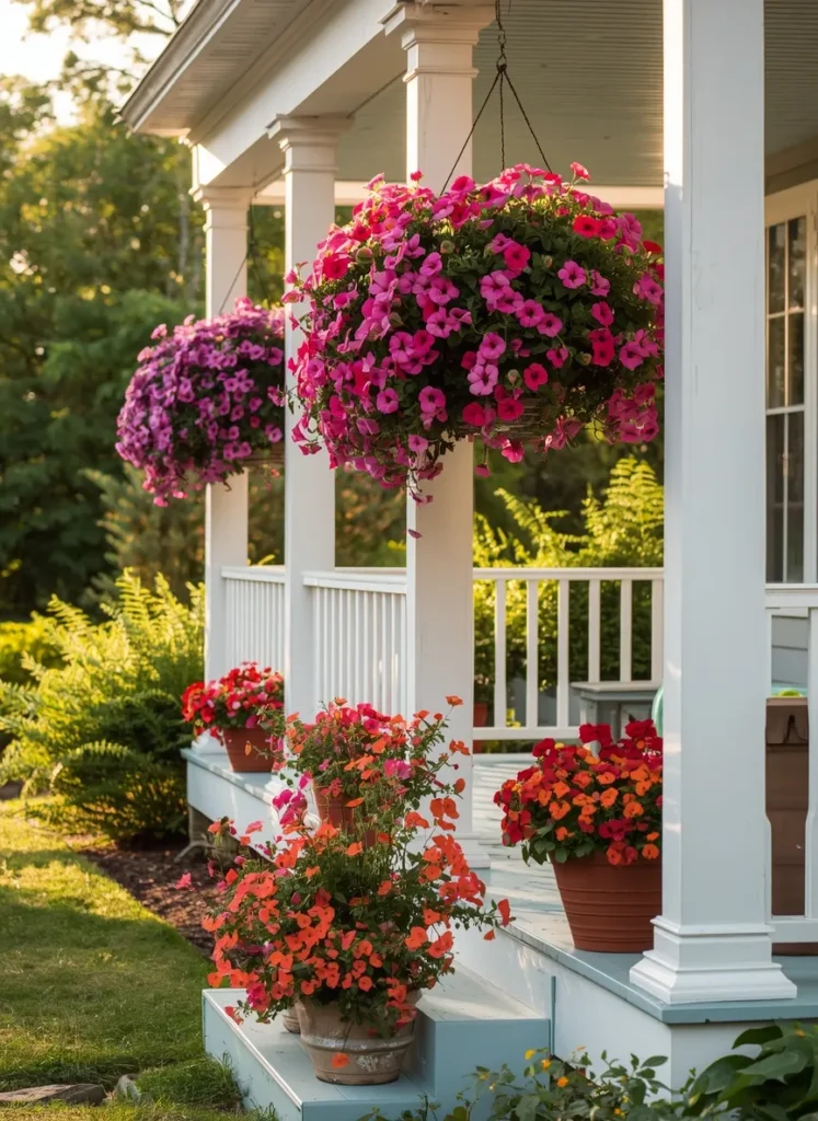 Hanging Floral Porch