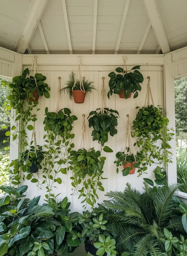 Hanging Plant Wall