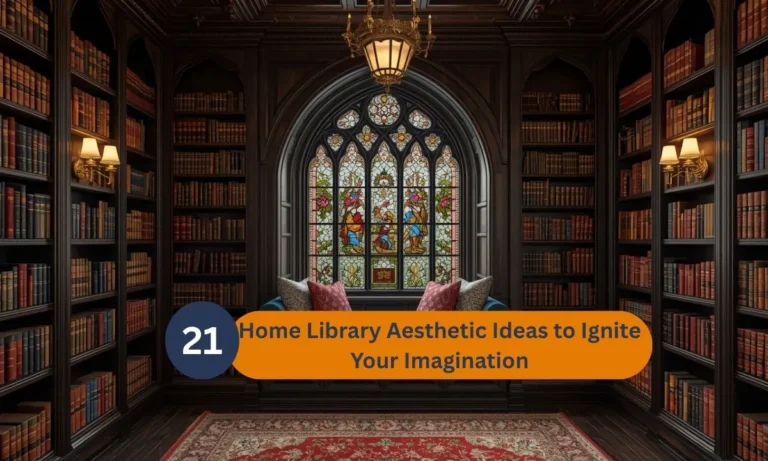 Home Library Aesthetic Ideas